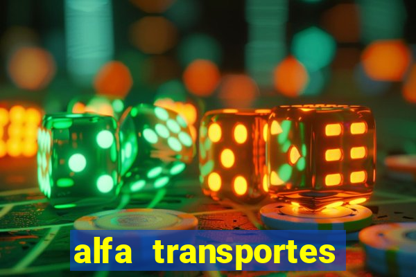 alfa transportes novo hamburgo